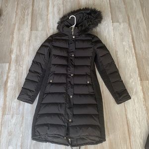 Express long puff jacket Small